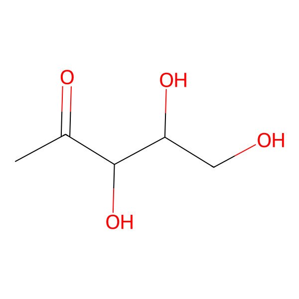 2D Structure of 1-deoxy-D-xylulose