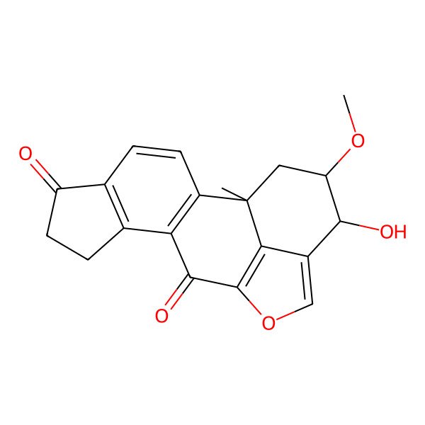 2D Structure of 1-Deoxyviridiol
