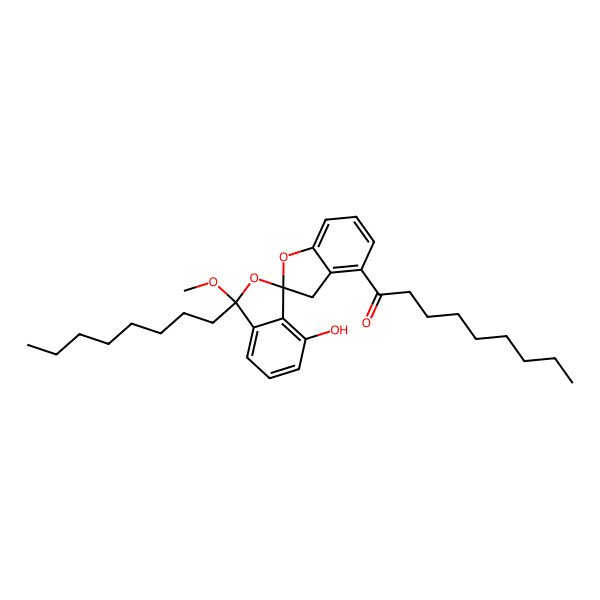 2D Structure of 1-epi-paeciloketal B