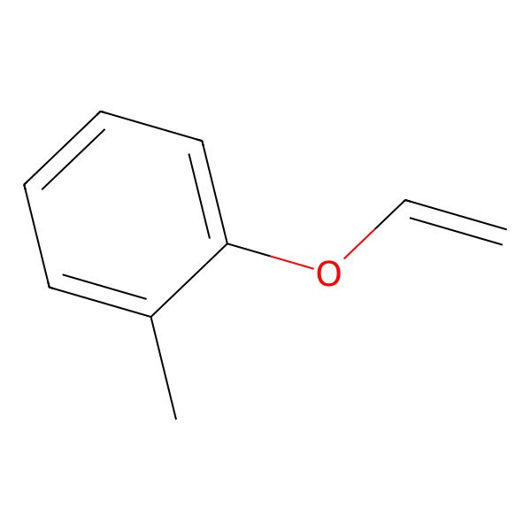 2D Structure of 1-Ethenoxy-2-methylbenzene