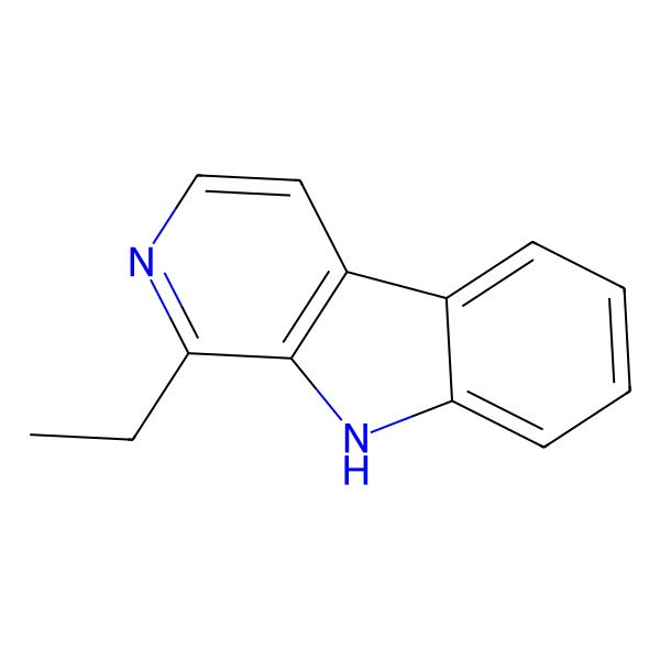2D Structure of 1-ethyl-9H-pyrido[3,4-b]indole