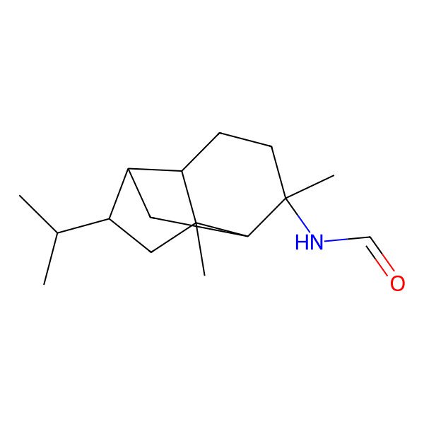 2D Structure of 1-Formamido-abeo-pupukeanane