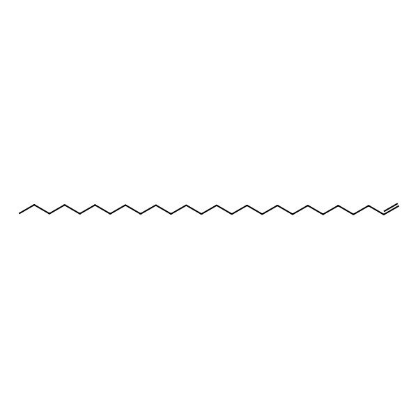 2D Structure of 1-Hexacosene