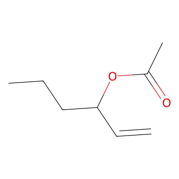 2D Structure of 1-Hexen-3-yl acetate