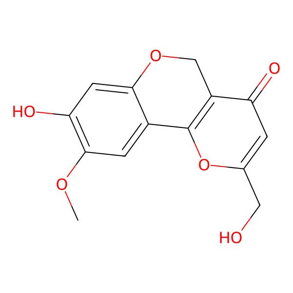2D Structure of 1-Hydroxy-12-methoxycitromycin