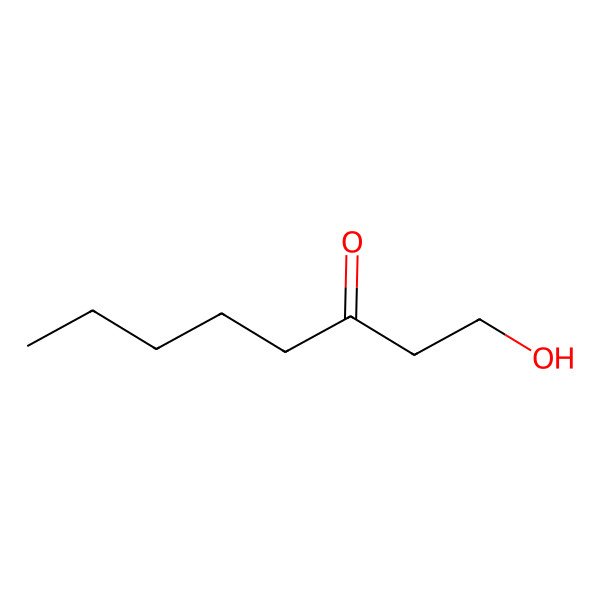 2D Structure of 1-Hydroxy-3-octanone