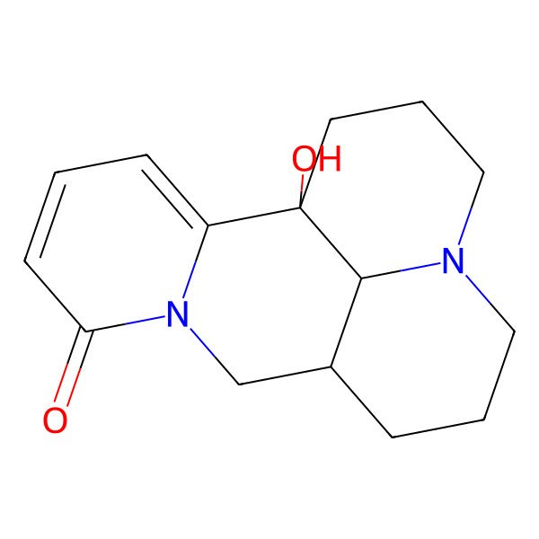 2D Structure of 1-Hydroxy-7,13-diazatetracyclo[7.7.1.02,7.013,17]heptadeca-2,4-dien-6-one
