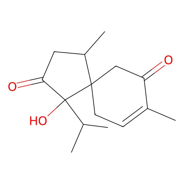 2D Structure of 1-Hydroxyacorenone