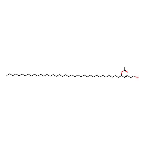 2D Structure of 5-Acetoxydotetracont-3-en-1-ol 2D Structure of 5-Acetoxydotetracont-3-en-1-ol