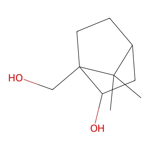 2D Structure of 1-(Hydroxymethyl)-7,7-dimethylbicyclo[2.2.1]heptan-2-ol