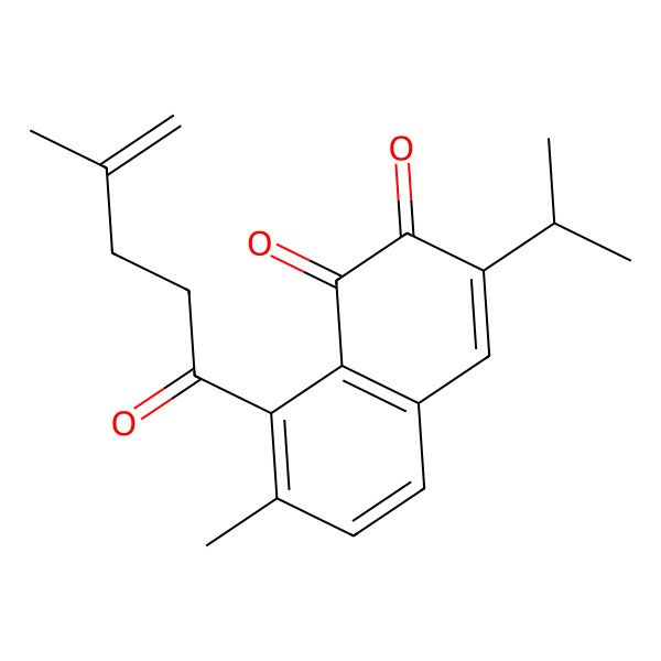 2D Structure of 1-Ketoaethiopinone