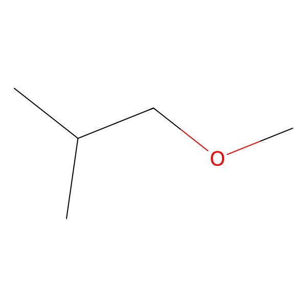 2D Structure of Ether, isobutyl methyl