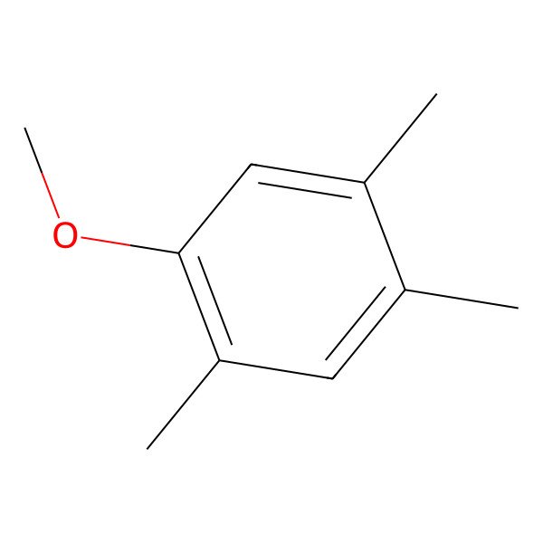 2D Structure of 1-Methoxy-2,4,5-trimethylbenzene