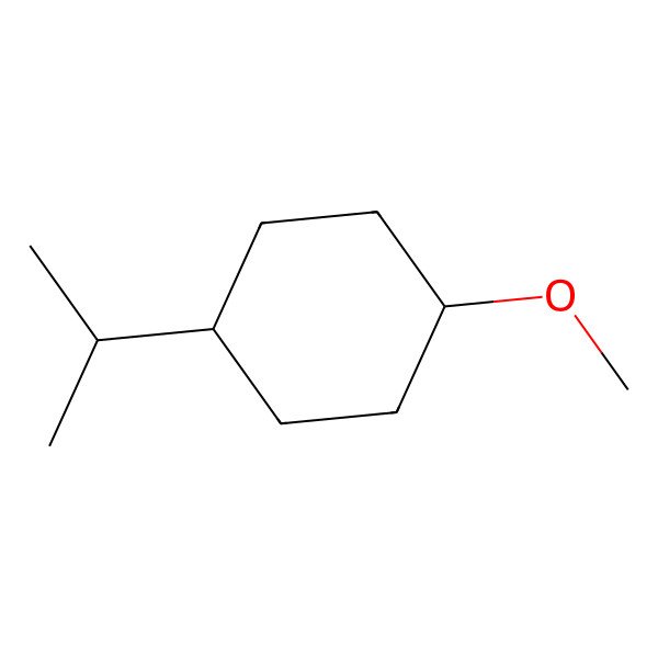 2D Structure of 1-Methoxy-4-(propan-2-yl)cyclohexane