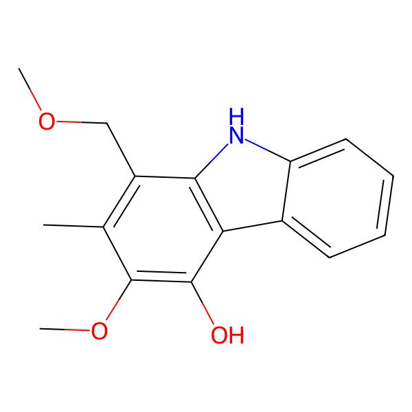 2D Structure of 1-(methoxymethyl)-carbazomycin B