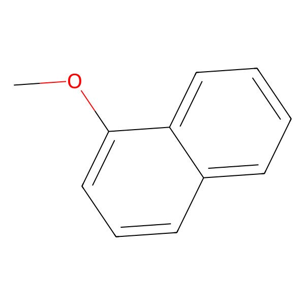 2D Structure of 1-Methoxynaphthalene