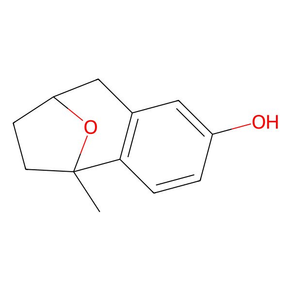 2D Structure of 1-Methyl-12-oxatricyclo[7.2.1.02,7]dodeca-2(7),3,5-trien-5-ol