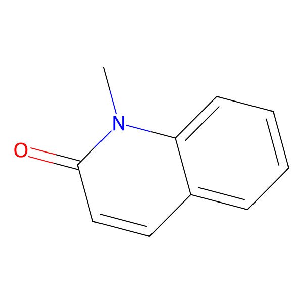 2D Structure of 1-Methyl-2-quinolone 2D Structure of 1-Methyl-2-quinolone