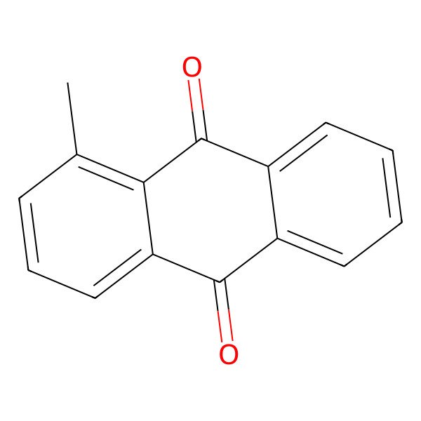 2D Structure of 1-Methylanthraquinone