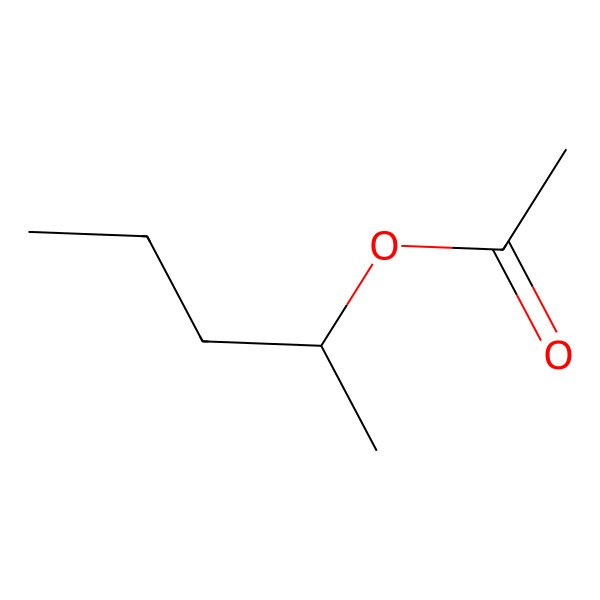 2D Structure of 1-Methylbutyl acetate 2D Structure of 1-Methylbutyl acetate