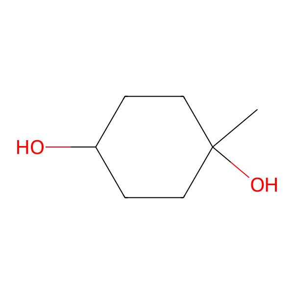 2D Structure of 1-Methylcyclohexane-1,4-diol