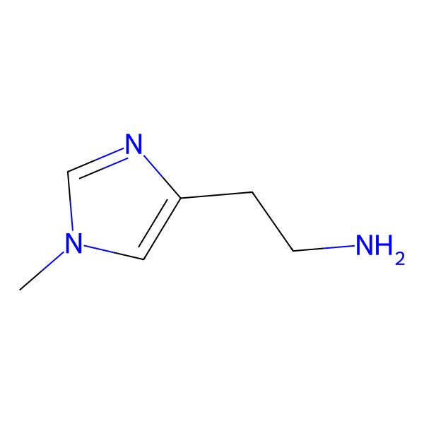 2D Structure of 1-Methylhistamine