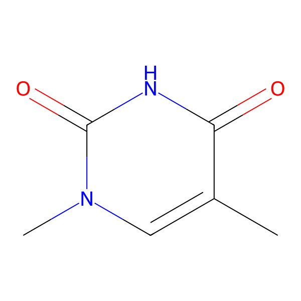 2D Structure of 1,5-Dimethyl-2,4(1H,3H)-pyrimidinedione