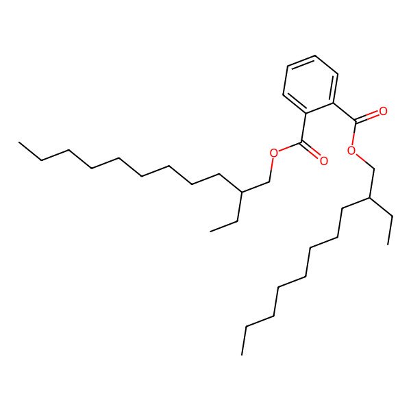 2D Structure of 1-O-[(2R)-2-ethyldecyl] 2-O-[(2S)-2-ethylundecyl] benzene-1,2-dicarboxylate