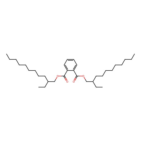 2D Structure of 1-O-[(2R)-2-ethylundecyl] 2-O-[(2S)-2-ethylundecyl] benzene-1,2-dicarboxylate