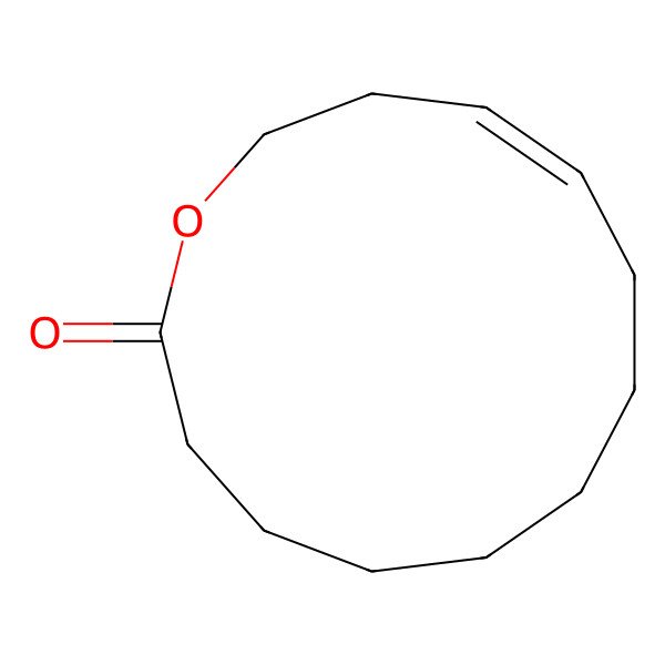 2D Structure of 1-Oxacyclotridec-10-EN-2-one 2D Structure of 1-Oxacyclotridec-10-EN-2-one