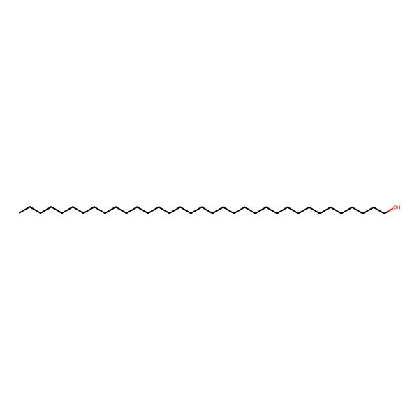 2D Structure of 1-Pentatriacontanol
