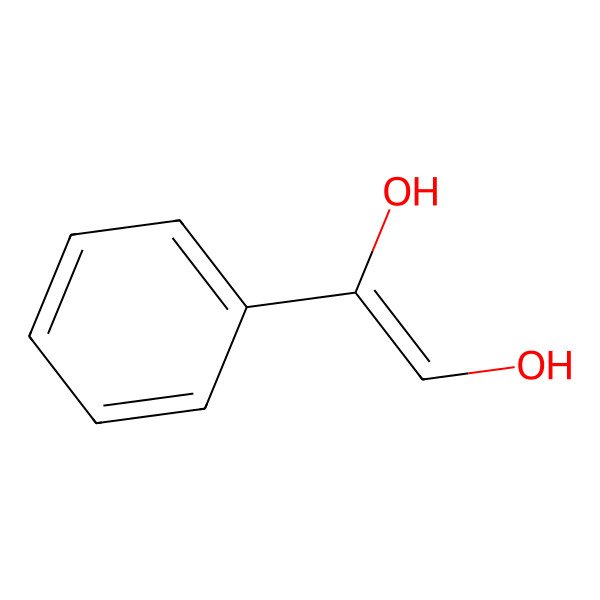 2D Structure of 1-Phenylethene-1,2-diol