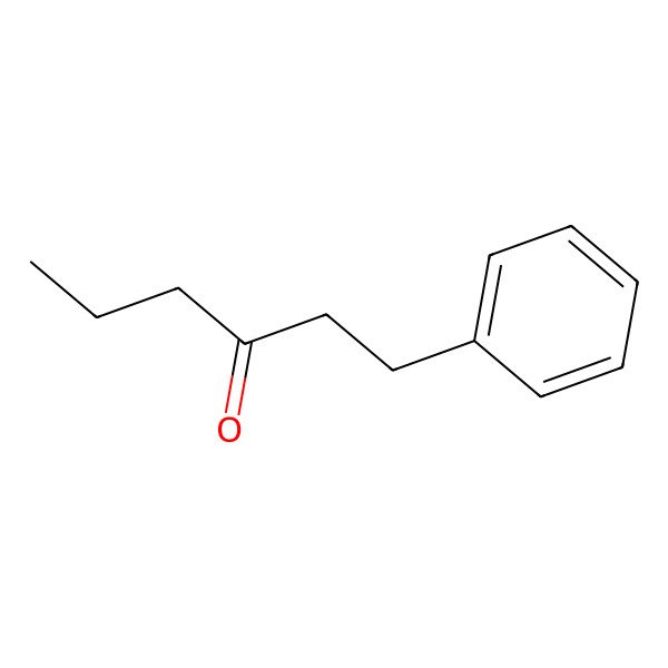 2D Structure of 1-Phenylhexan-3-one