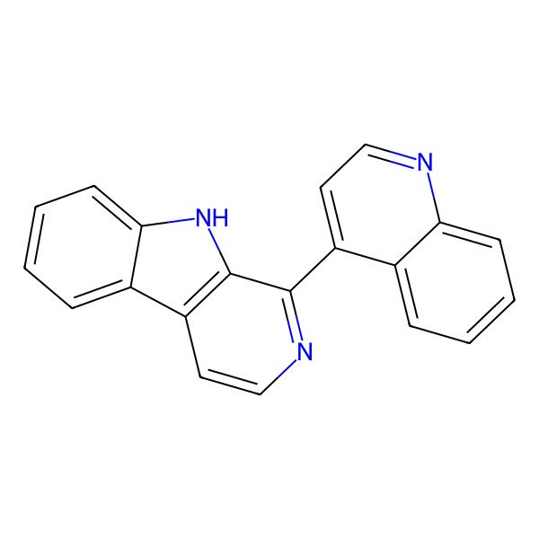 2D Structure of 1-(Quinolin-4-yl)-b-carboline
