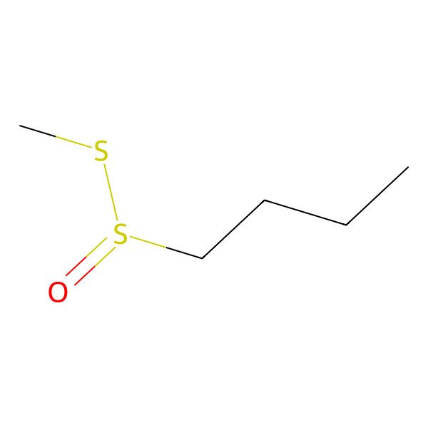 2D Structure of 1-[(R)-methylsulfanylsulfinyl]butane