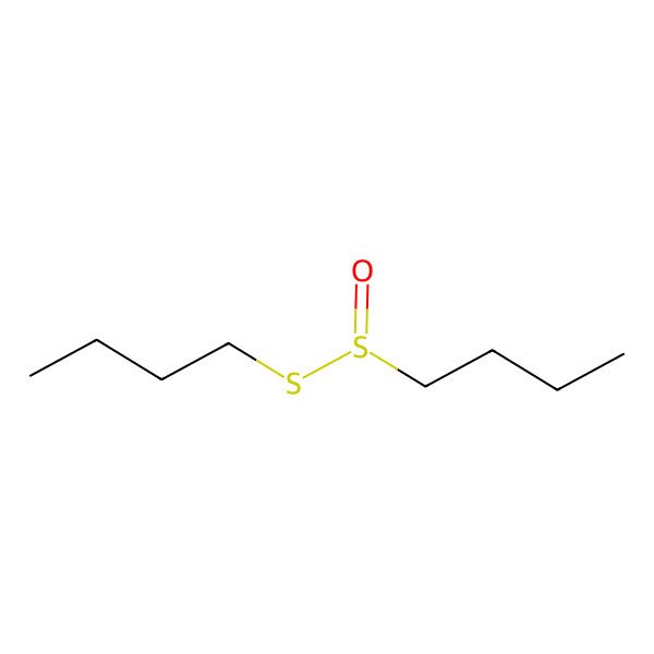 2D Structure of 1-[(S)-butylsulfinyl]sulfanylbutane