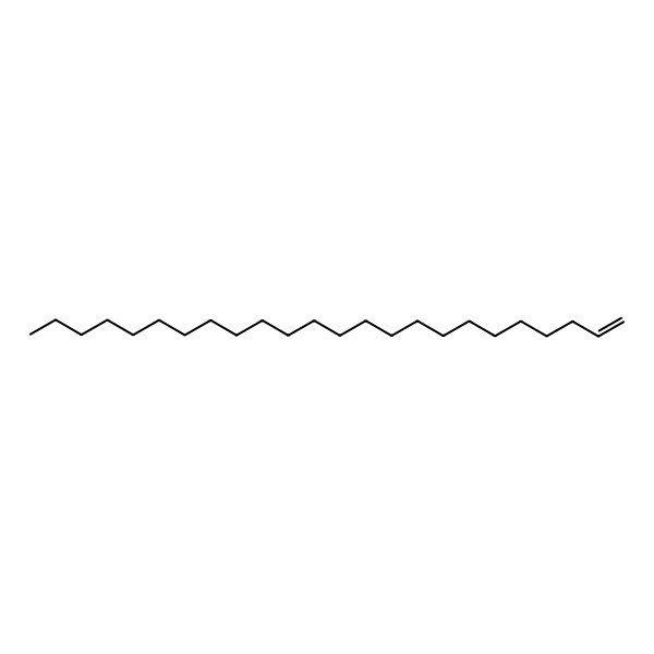 2D Structure of 1-Tetracosene 2D Structure of 1-Tetracosene