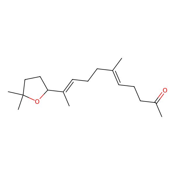2D Structure of 10-(5,5-Dimethyloxolan-2-yl)-6-methylundeca-5,9-dien-2-one