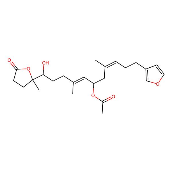 2D Structure of 10-Acetylirciformonin B