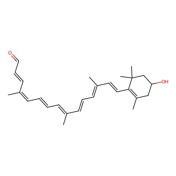 2D Structure of 10'-Apozeaxanthinal 2D Structure of 10'-Apozeaxanthinal