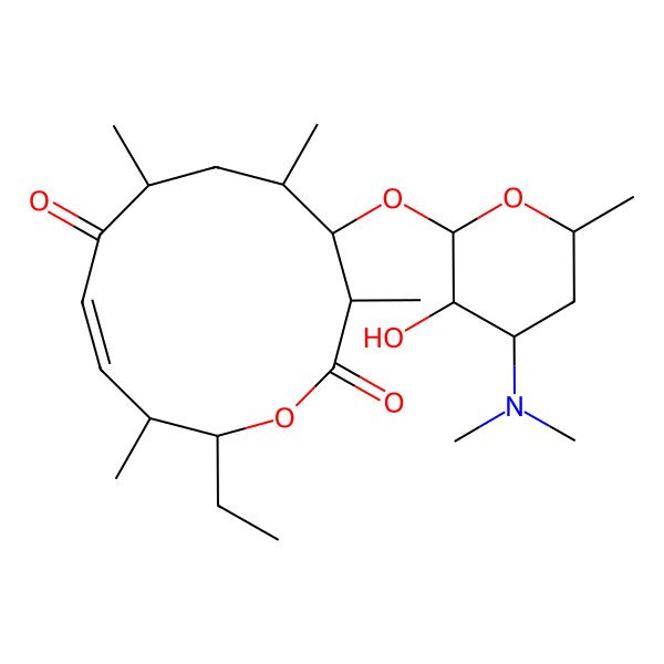 2D Structure of 10-Deoxymethymycin