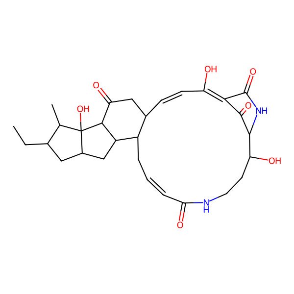 2D Structure of 10-Epi-hydroxymaltophilin