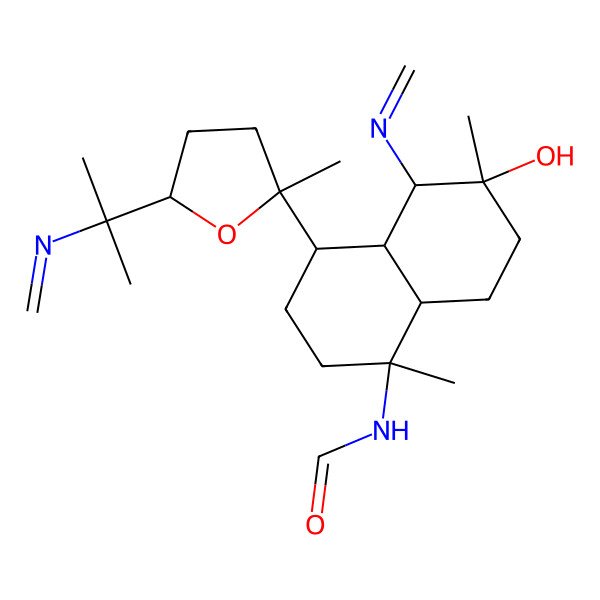 2D Structure of 10-formamido-kalihinol F