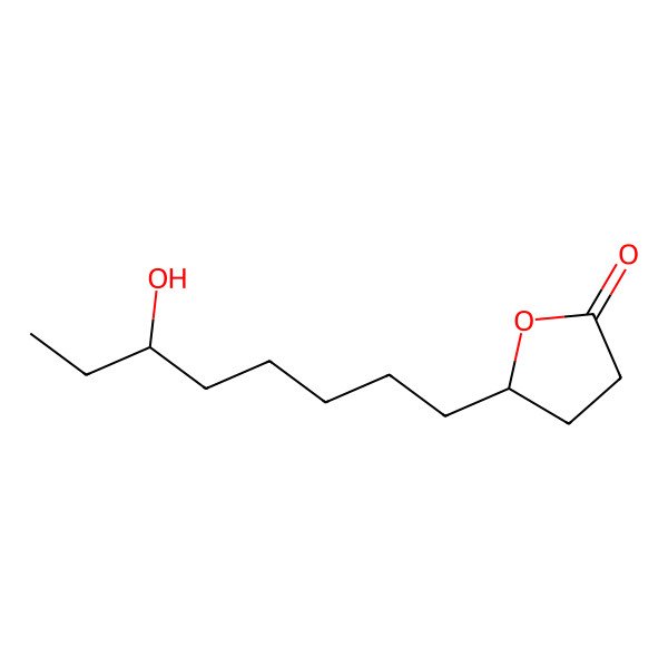 2D Structure of 10-Hydroxy-gamma-dodecalactone