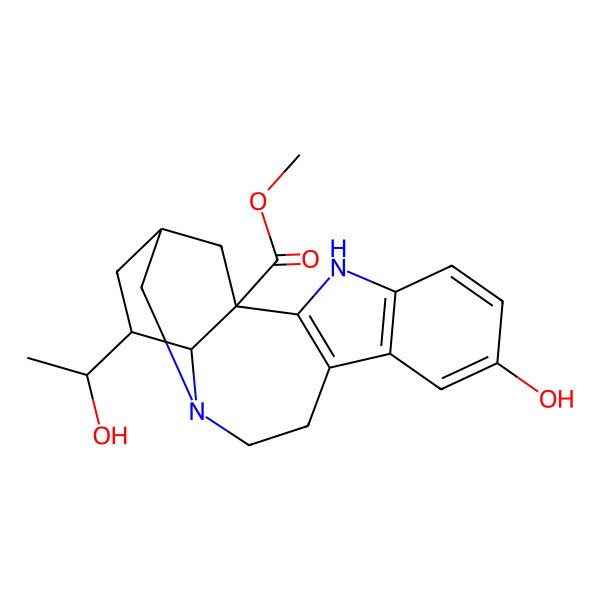 2D Structure of 10-Hydroxyheyneanine 2D Structure of 10-Hydroxyheyneanine