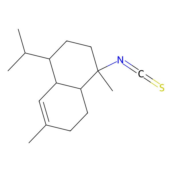 2D Structure of 10-Isothiocyano-4-cadinene