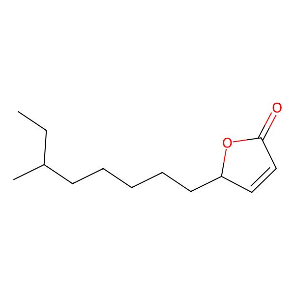 2D Structure of 10-Methyldodec-2-en-4-olide