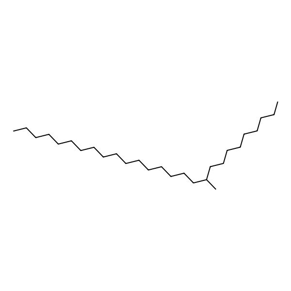 2D Structure of 10-Methylheptacosane