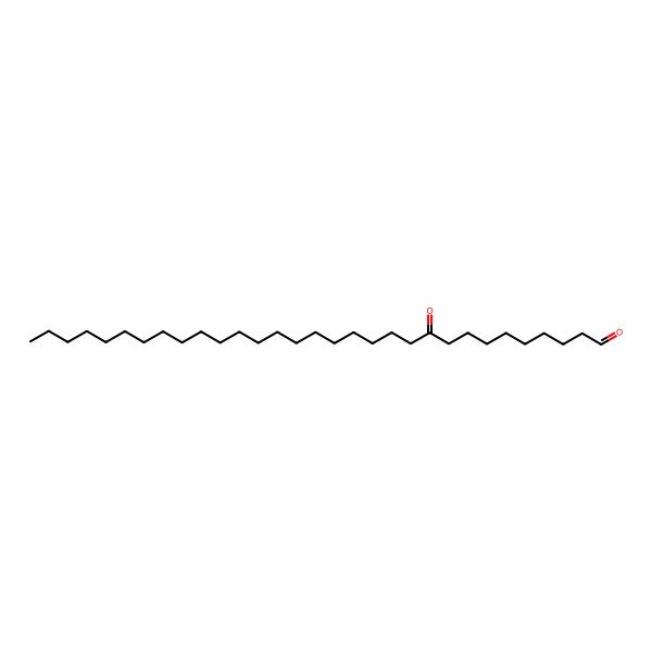 2D Structure of 10-Oxohentriacontanal