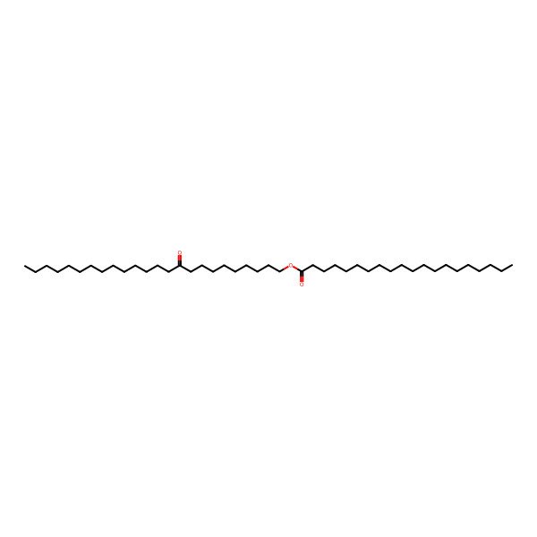 2D Structure of 10-Oxotetracosyl icosanoate
